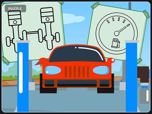 Car Parts Coloring Book